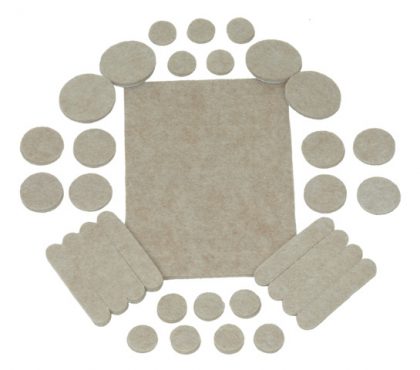 FELT PAD ASSORTED   33PC NUMBER8