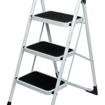 LADDER STEP STOOL 3 120KG STEEL JOBMATE