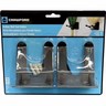 HOOK HOLLOW WALL    DOUBLE PRONG 2PK