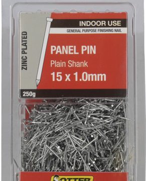 PANEL PIN ZINC 15X1.00MM 250G