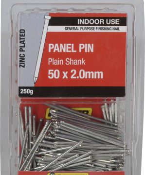 PANEL PIN ZINC 50X2.0MM 250G