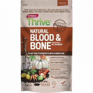 FERT BLOOD & BONE 3KG THRIVE