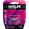 BATTERY A27 12V     ALKALINE MAXLIFE 1PK
