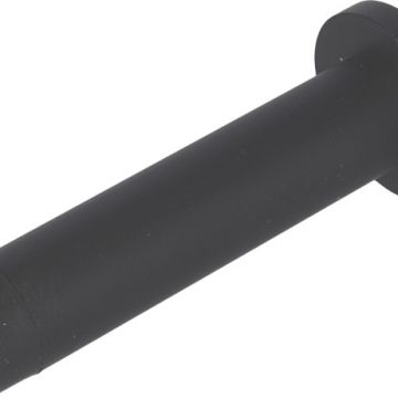 DOOR STOP WALL MOUNT RND 85MM BLACK