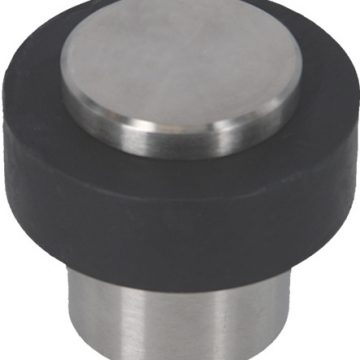 DOOR STOP FLOOR MOUNT RND 45MM SS