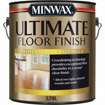 MINWAX ULTIMATE FLOOR FIN SATIN 3.78L