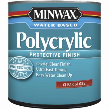 MINWAX WB POLY PROTECT FIN GLOSS 237ML