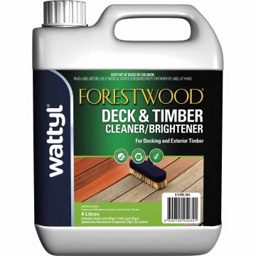 FORESTWOOD DECK/TIMB CLEANR BRIGHTNER 4L