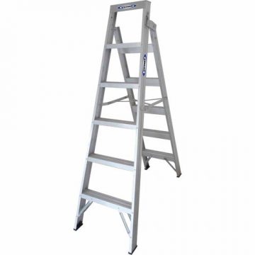 LADDER DUAL 6 120KG ALUM WERNER