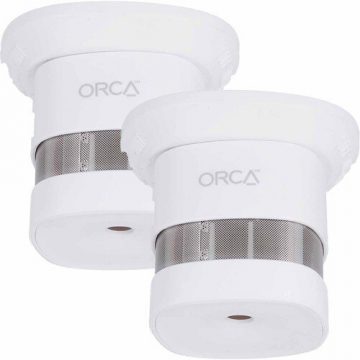 SMOKE ALARM MICRO   PHOTO 10YR ORCA 2PK