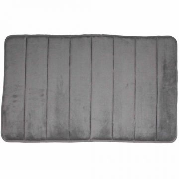 BATHMAT 50X80CM     LEGACY SCHIST L GRY