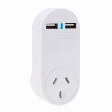 SINGLE ADAPTER 2USB 2A B+D
