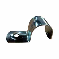 CONDUIT SADDLE HALF ELEC ZINC 32MM 10PK