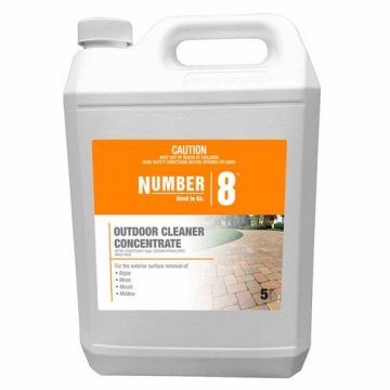 OUTDOOR CLEANER CONC 5L NUMBER8