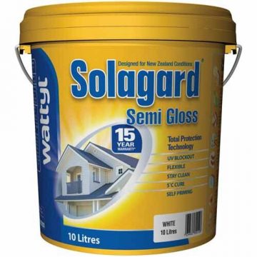 SOLAGARD SEMI GLOSS WHITE 10L