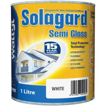 SOLAGARD SEMI GLOSS WHITE 1L