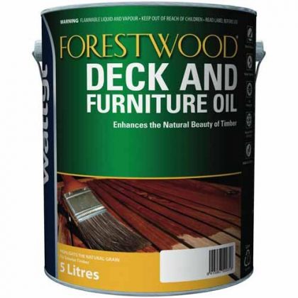 FORESTWOOD DECK & FURN NAT OIL KWILA 5L