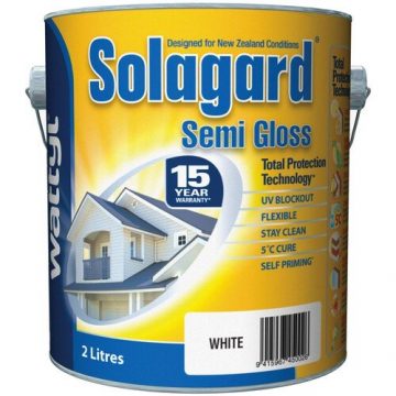 SOLAGARD SEMI GLOSS WHITE 2L