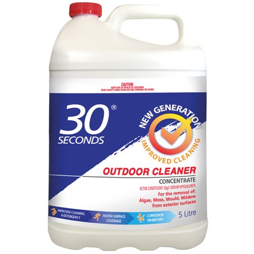 30 Seconds, Outdoor Cleaner Concentrate 5 Litre