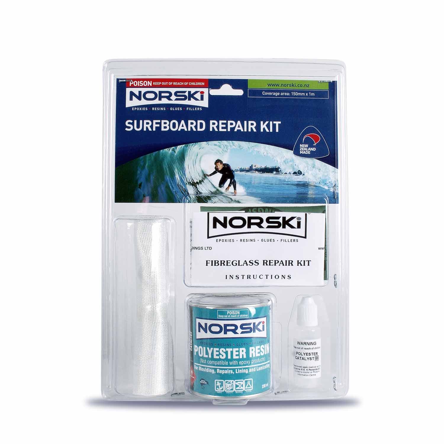 SURFBOARD REPAIR KIT 4 NORSKI Hammer Hardware