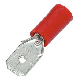 TERMINAL BLADE MALE RED 2.5-3.0MM NARVA
