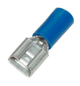 TERMINAL BLADE BLUE FEMALE 4.0MM NARVA