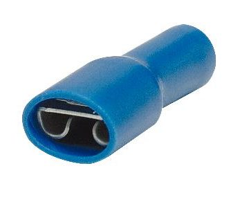 TERMINAL BLADE BLUE FEMALE INSL 4.0MM NA