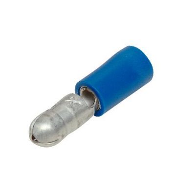 CONNECTOR BULLET    MALE BLUE 4.0MM