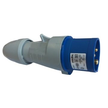 PLUG IP44 2P+E 16A 200-240V CARAVAN