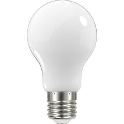 GE Lighting LED Dimmable Classic Opal GLS 7.6 Watt, 806lm ES Warm White