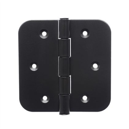 Zenith 100mm Matte Black Gate Radius Hinge - 2 Pack - Image 2