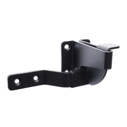 Zenith Matte Black D Pattern Gate Latch - Image 2