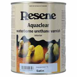 AQUACLEAR WB POLYURETHANE SATIN 1L