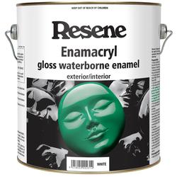 RESENE ENAMACRYL    WH 4L